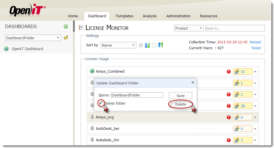 Click on image to enlarge License-Monitor