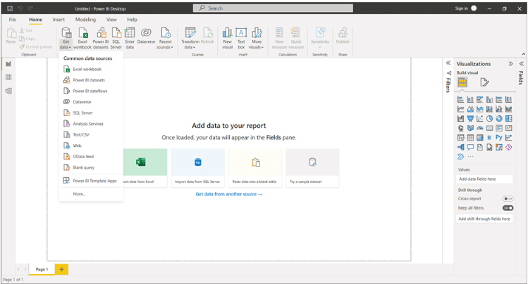 Power BI - Getting Data From Analysis Services