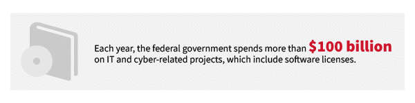 US government wastes billions on software licenses