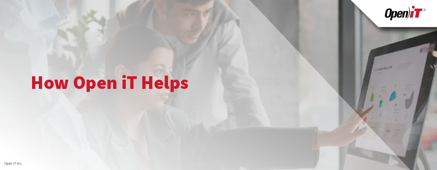 un equipo empresarial colaborando frente a un panel de datos, destacando las soluciones de open itpara descuentos de software y optimización de costes para maximizar el roi del software.
